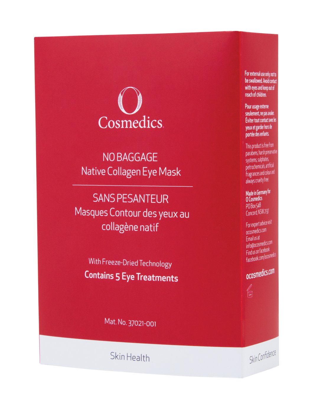 No Baggage Native Collagen Eye Mask (5 Treatments)